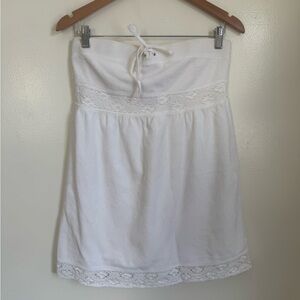 Juicy Couture Vintage Y2K Terry Cloth Dress Cover Up Strapless Mini Tube - small